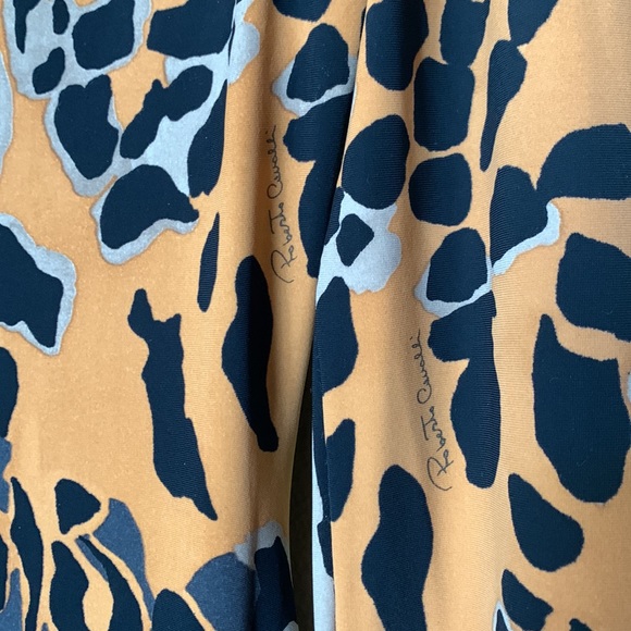 ROBERTO CAVALLI | Leotard print midi dress - Picture 5 of 8